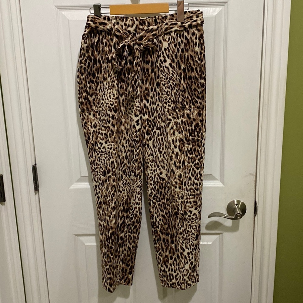 Leopard Print Women's Pants
